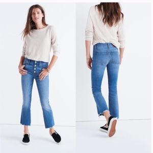 Madewell Cali Demi-Boot Chewed Hem Edition: Fenton